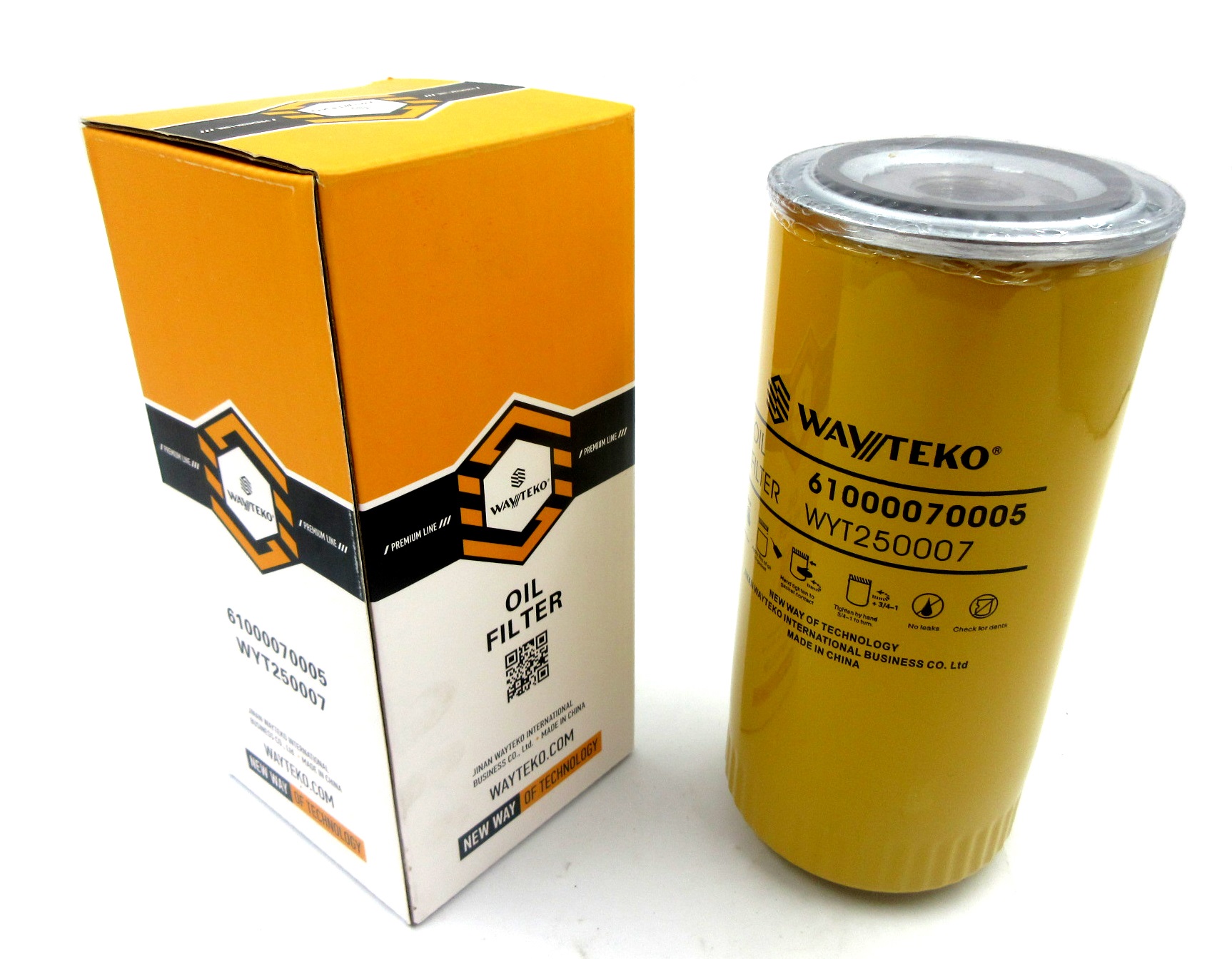 Фильтр масляный Евро2 WAYTEKO PREMIUM